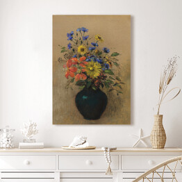 Obraz klasyczny Odilon Redon Dzikie kwiaty. Reprodukcja obrazu