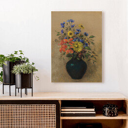 Obraz na płótnie Odilon Redon Dzikie kwiaty. Reprodukcja obrazu