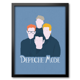 Obraz w ramie Zespoły - Depeche Mode