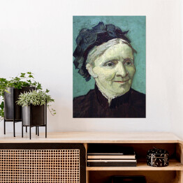 Plakat samoprzylepny Vincent van Gogh Portret Matki Artysty. Reprodukcja obrazu
