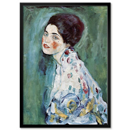 Plakat w ramie Gustav Klimt Portret kobiety. Reprodukcja