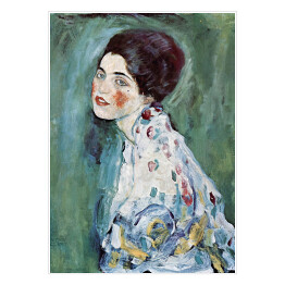 Plakat Gustav Klimt Portret kobiety. Reprodukcja