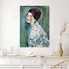 Plakat Gustav Klimt Portret kobiety. Reprodukcja