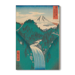 Obraz na płótnie Utugawa Hiroshige Góry prowincji Izu. Reprodukcja